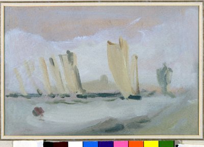 Course de yachts sur le Solent - English School
